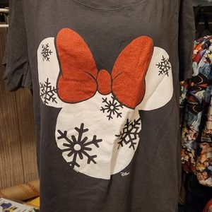 Torrid minniw mouse head christmas shirt